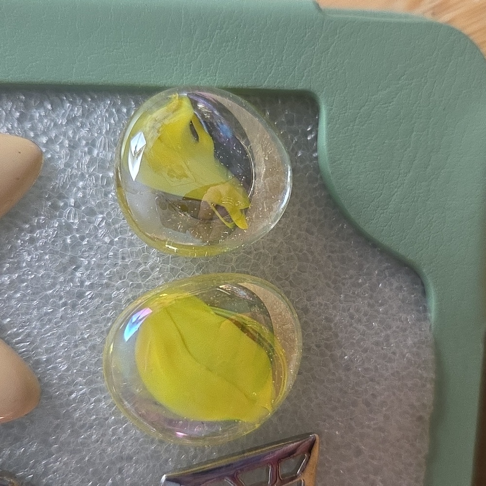 14 Set of Multi-Color Vintage & Modern Earrings Lot / Bundle - Picture 7 of 7